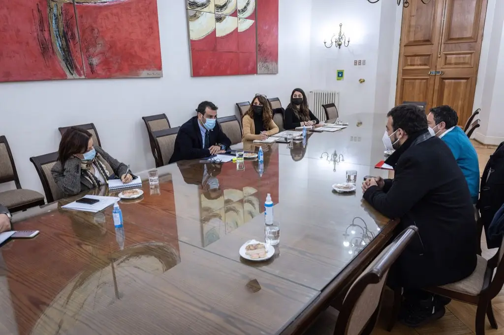 vodanovic se reune en La Moneda con ministro Delgado Interior