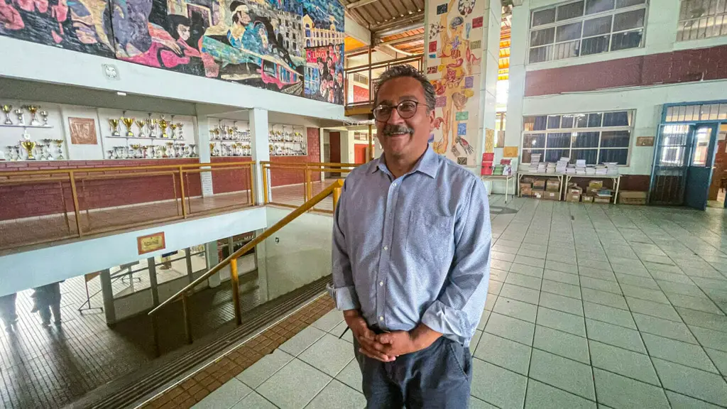 Carlos Fernández, Director del Liceo Nacional de Maipú