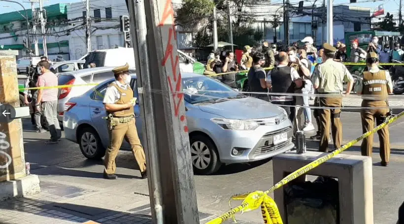 maipu balacera carabineros