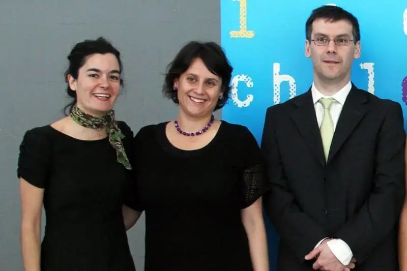 Paz Balmaceda, Secretaria Ejecutiva del Consejo del Libro y la Lectura – Karla Eliessetch, Coordinadora Plan Nacional de Fomento de la Lectura – Esteban Puentes, Investigador Centro de Microdato