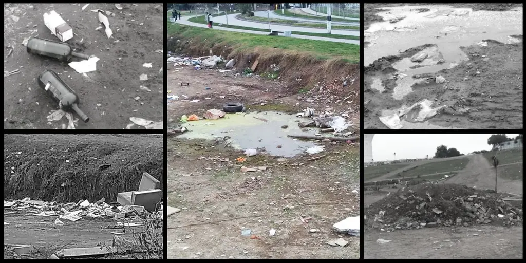 Castigados por mateos: abandono y basura en Barrio Las Rosas de Maipú
