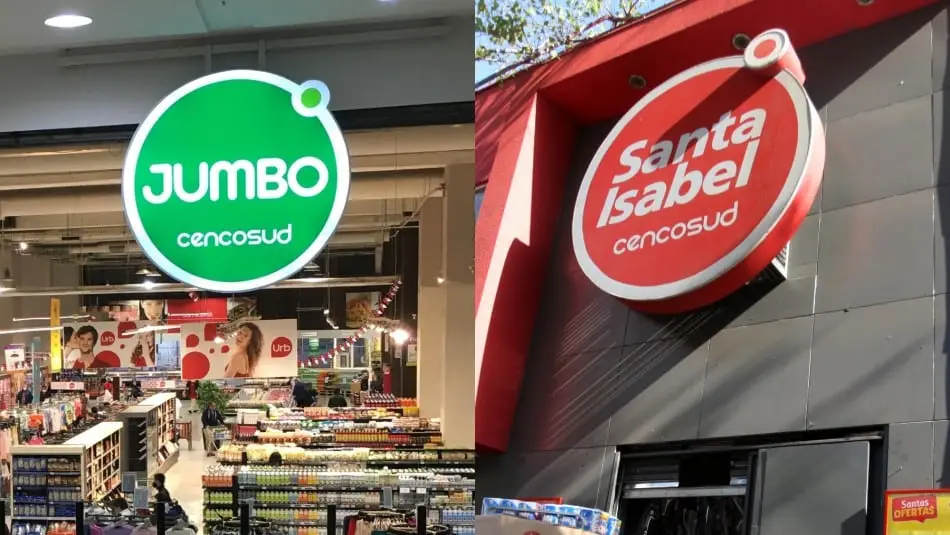 jumbo y santa isabel