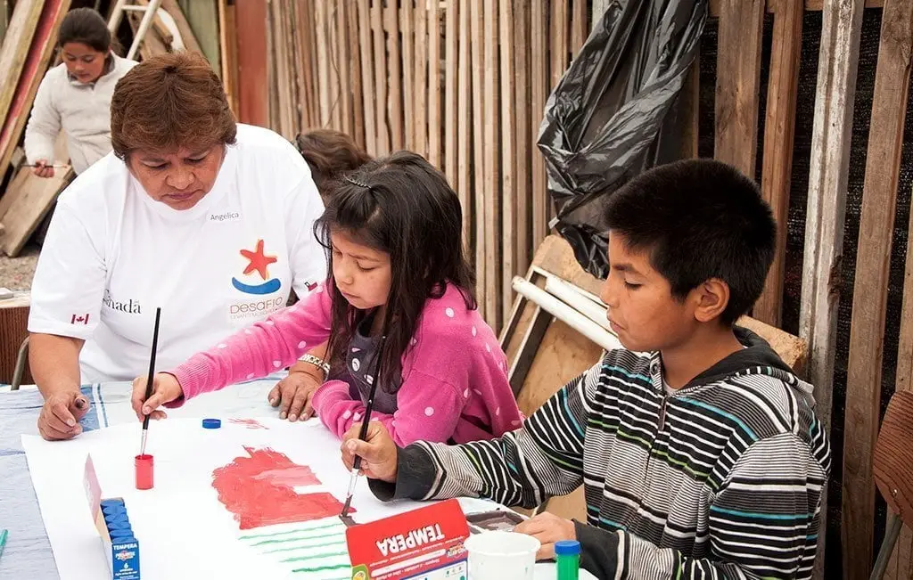 Funcionarios de la Embajada de Canadá participaron de intensa jornada de trabajo en campamento Japón