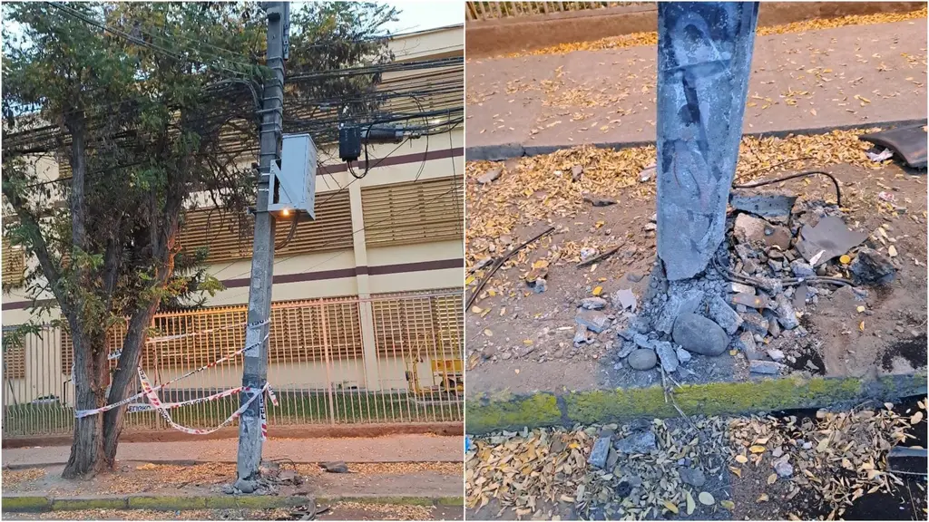 poste chocado
