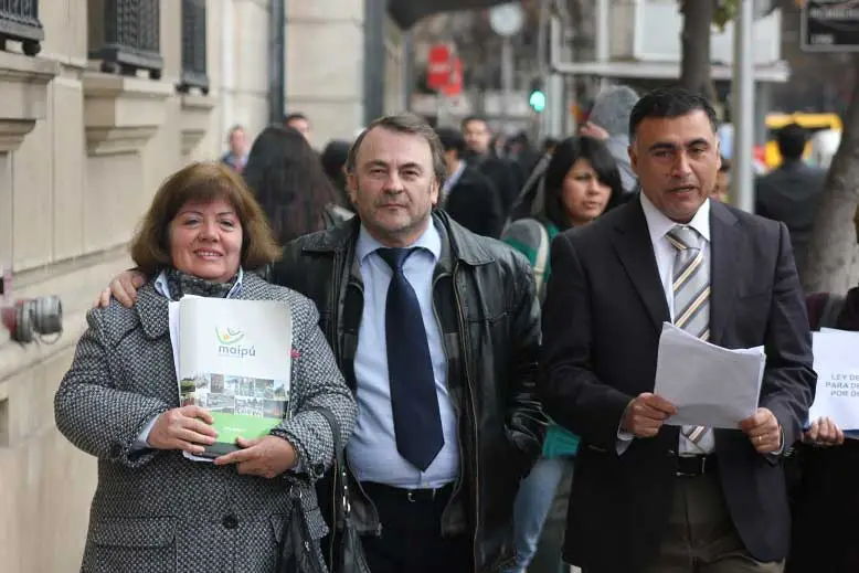 Christian Vittori se hizo acompañar del Diputado Pepe Auth