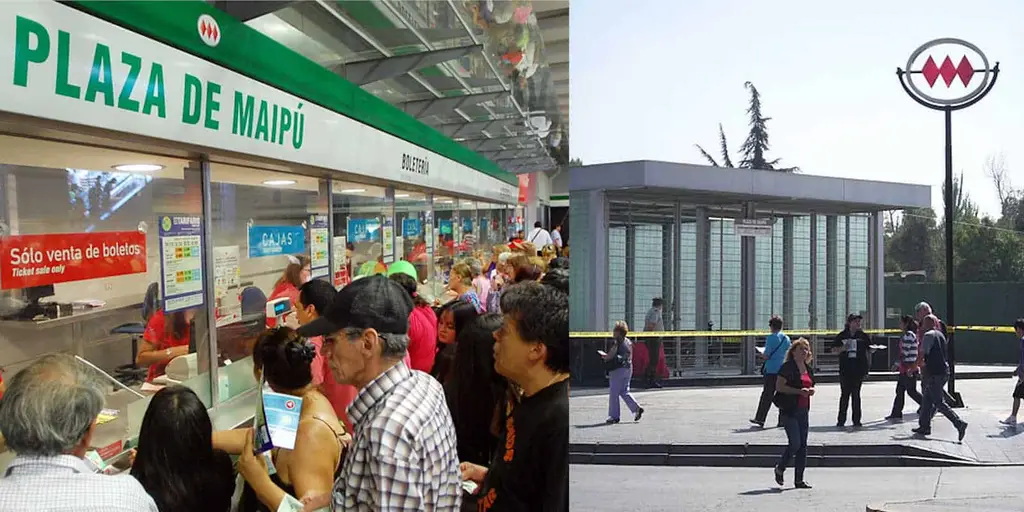 Más esperado que la segunda venida del de arriba: hay fecha de apertura de Metro Plaza de Maipú