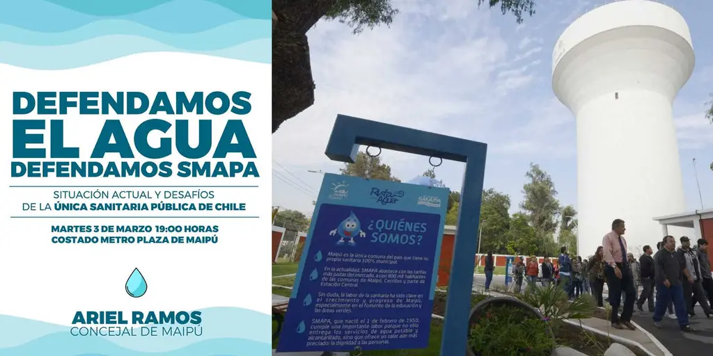 Concejal Ariel Ramos invita a cuenta pública ciudadana de Smapa en Plaza de Maipú