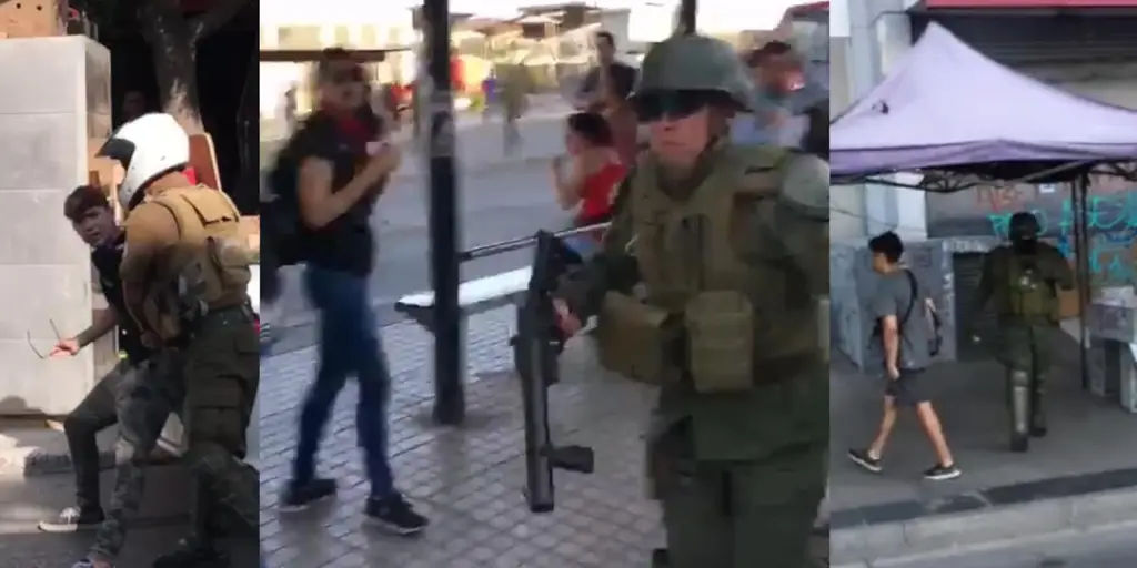 Carabinero llama «maraca» a estudiante: vuelven las lacrimógenas, las piedras y la violencia al centro de Maipú