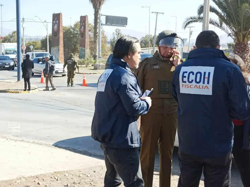 ecoh balacera en maipu