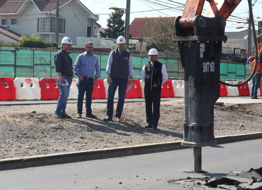 Se da inicio a las obras para la construcción del nuevo Eje de Movilidad Rinconada de Maipú