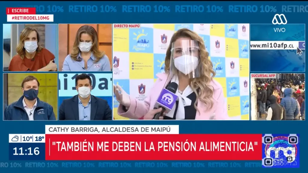Cathy Barriga sobre su demanda al padre de su hijo mayor por pensión alimenticia: “La manutención es un derecho, no para la madre, sino para sus hijos”