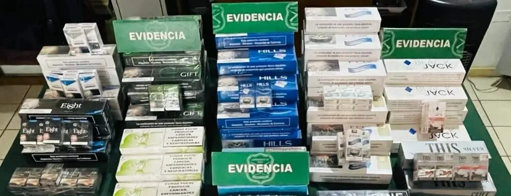 incautan cajetillas cigarrillos maipu