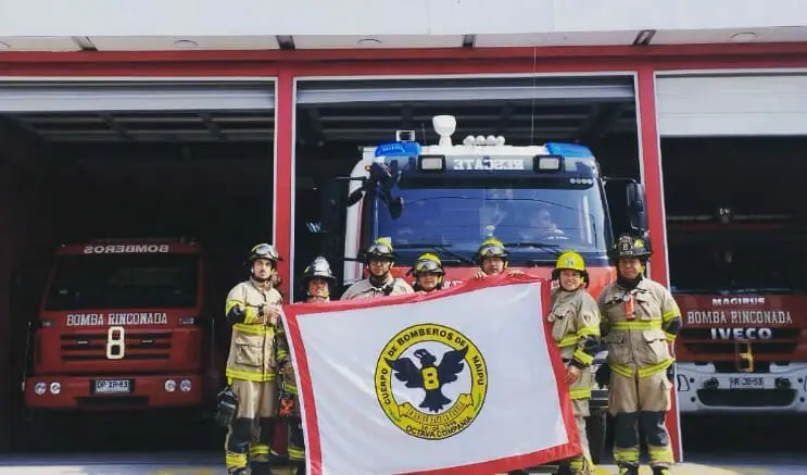 octava compañía de bomberos de maipu