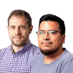 Foto de Víctor Reyes y Nicolás Hidalgo