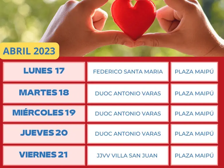 donación de sangre maipú