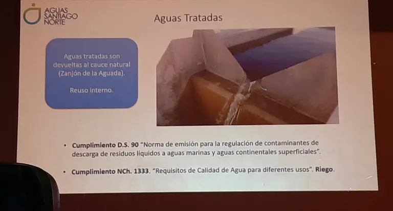 presentación durante la participación ambiental
