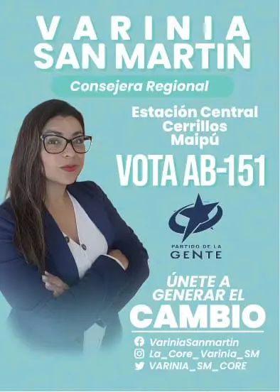 Varinia San Martín, candidata a CORE - La Voz de Maipú