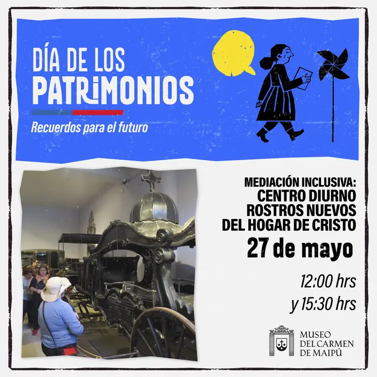 Conoce las actividades del Día de los patrimonios en el Museo del Carmen de Maipú