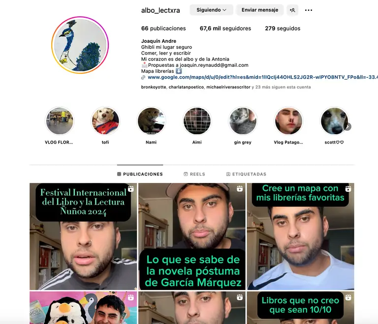 Instagram Albo Lectxra