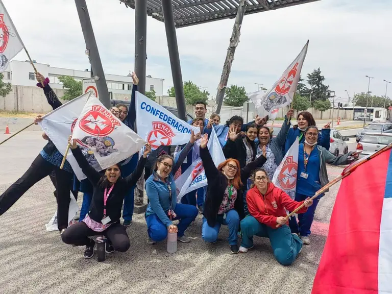 Fenats Maipú se sumó a la movilización nacional: «Que la crisis no la paguen los trabajadores»