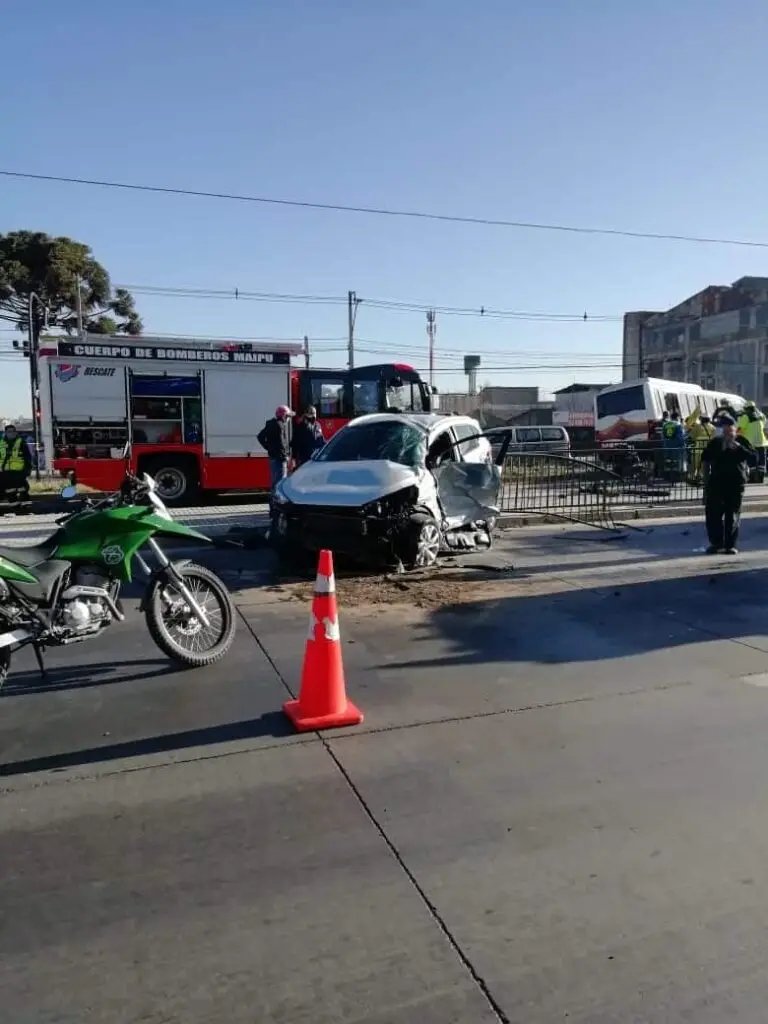[VIDEO] Colisión de bus en Av. Pedro Aguirre Cerda dejó al menos 15 pasajeros heridos