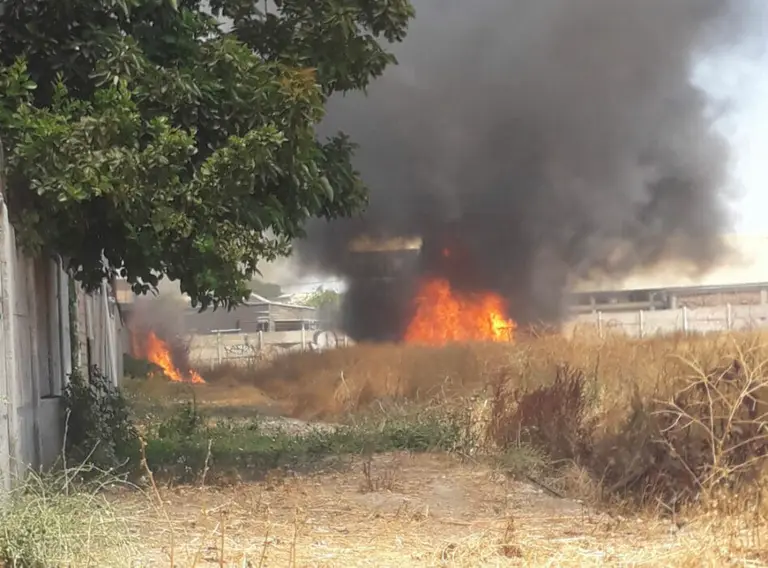 #SOSMaipú: Reportan incendio en 4 Poniente con Asunción en Maipú
