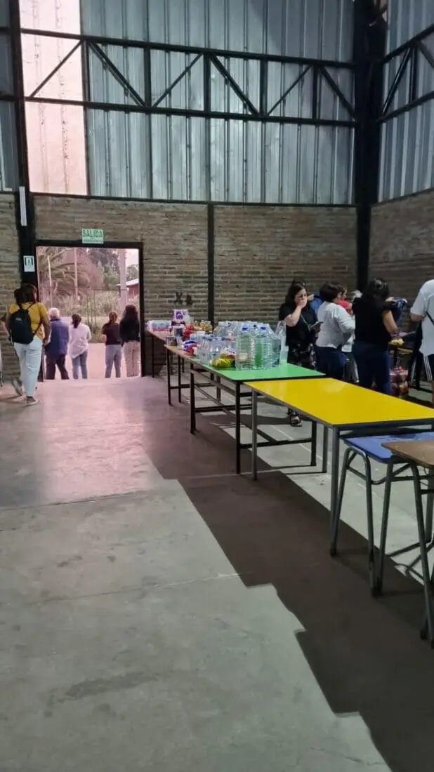 El gimnasio recibirá ayuda para víctimas del incendio en Melipilla