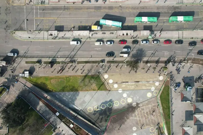 Foto en Plaza de Maipú: Municipalidad de Maipú