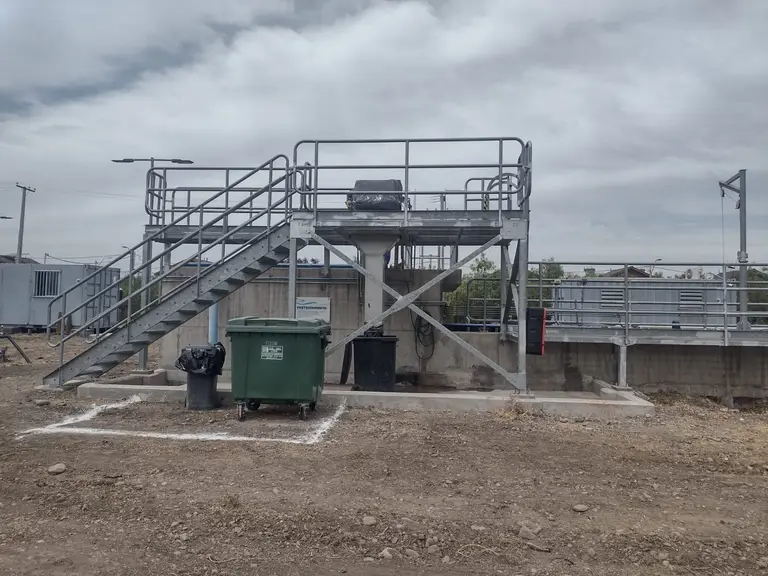 Reactor Biológico que se instalaría en Planta Santa María