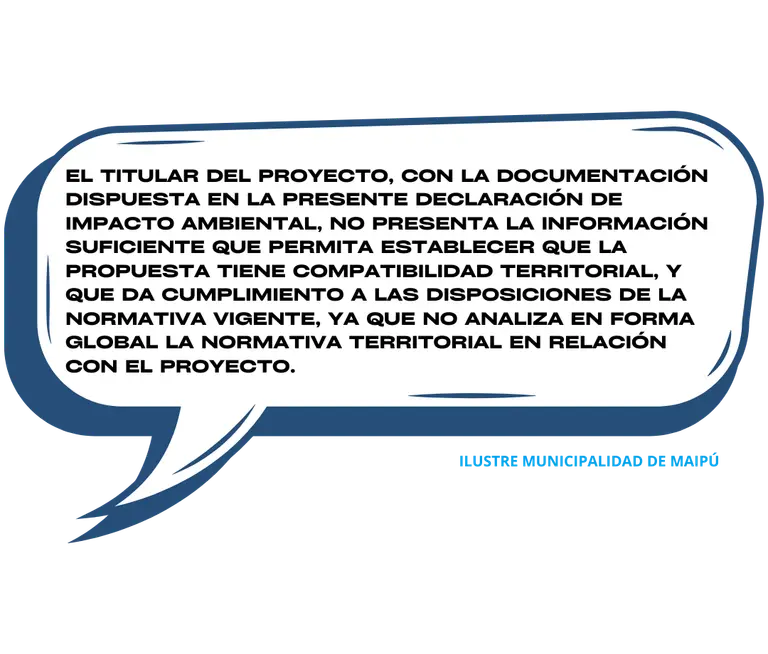 Respuesta Municipalidad ante Santa María