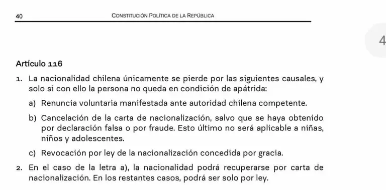 error constitución