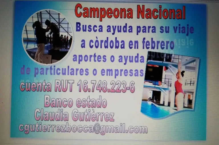 Jade Cornejo, la maipucina de 7 años que con 2 meses de entrenamiento se coronó Campeona Nacional de Clavados