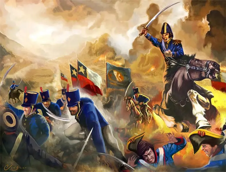 La Batalla de Maipú