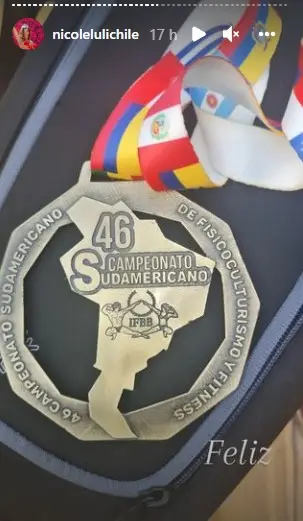 ¡Bronce para Chile! Luli logra tercer lugar en Torneo Sudamericano