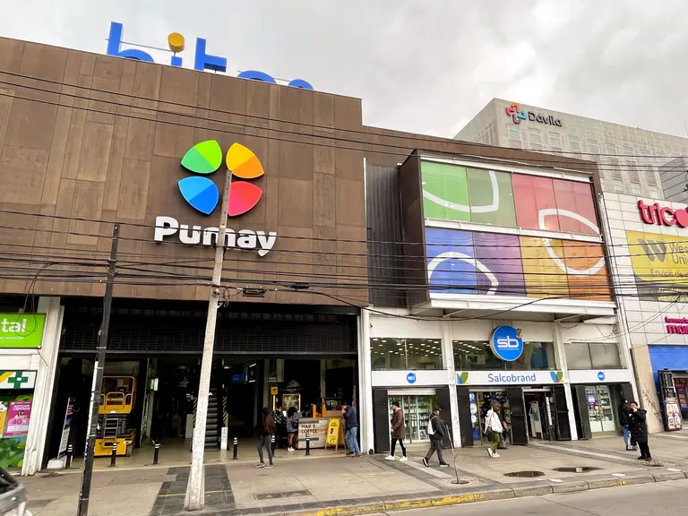 comercio navideño en Maipú