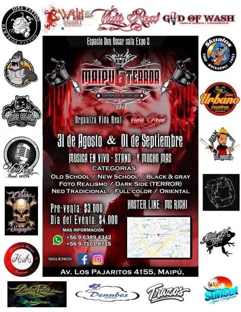 VI Expo Tatto Maipú Terror: La autogestión del tatuaje