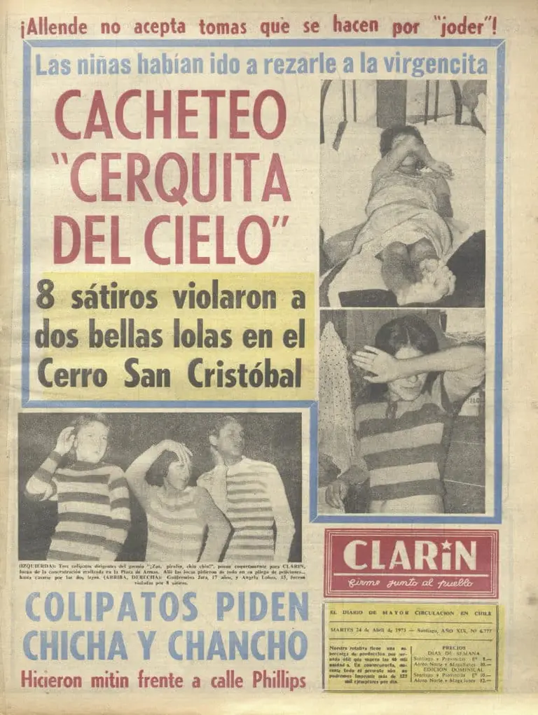 Diario Clarín memoriachilena.gob.cl