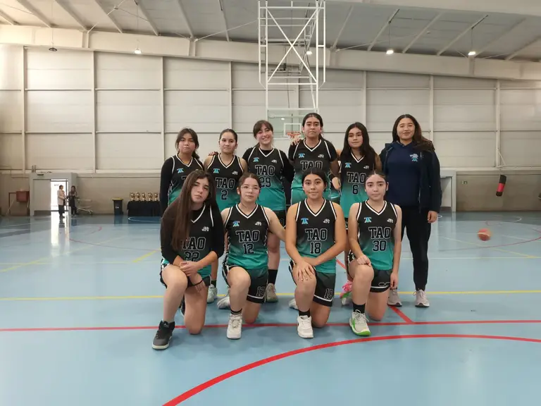 Equipos de vóley y básquetbol del Colegio Terraustral Oeste de Maipú disputan las semifinales de la Copa Soprole UC