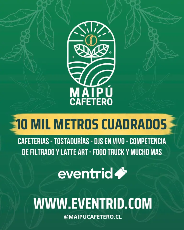 Vuelve la Coffee Party más grande de Chile: Maipú Cafetero se realizará el 10 de octubre