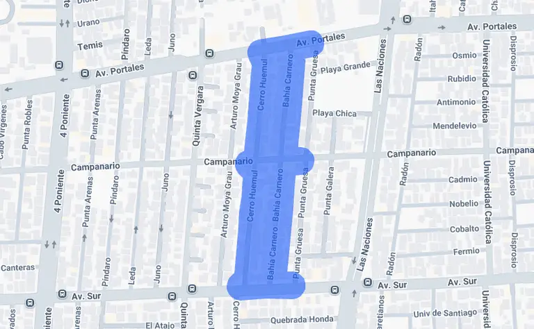 Enel programa cortes de luz en cuatro barrios de Maipú entre el lunes 28 y el miércoles 30 de septiembre