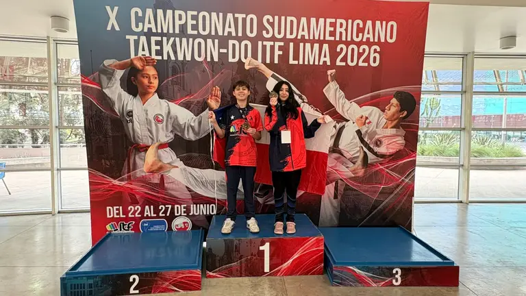 Maipucinos ganan oro en sudamericano de Taekwondo en Lima