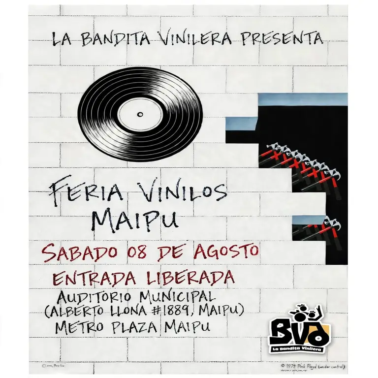 ¡No se lo pierda! Feria de Vinilos regresa este sábado al Auditorio Municipal de Maipú