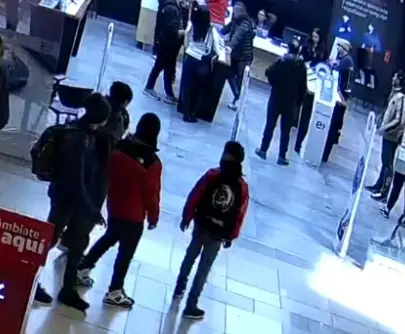 Detienen a tres menores que protagonizaron violento robo en tienda del Mall Arauco Maipú