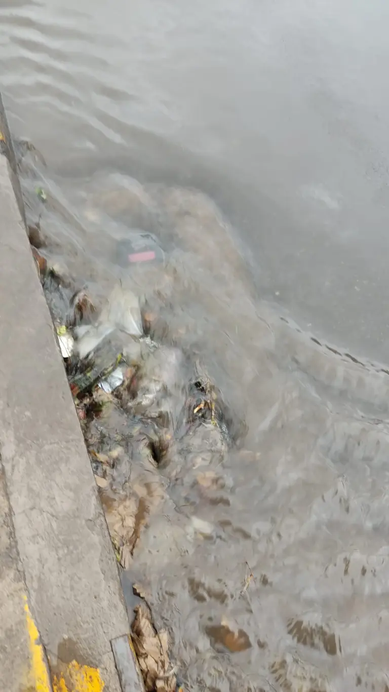 «Esto no es agua, es caca»: el relato de la Villa Versalles IV tras el colapso de sumideros y la inundación con aguas servidas durante sistema frontal