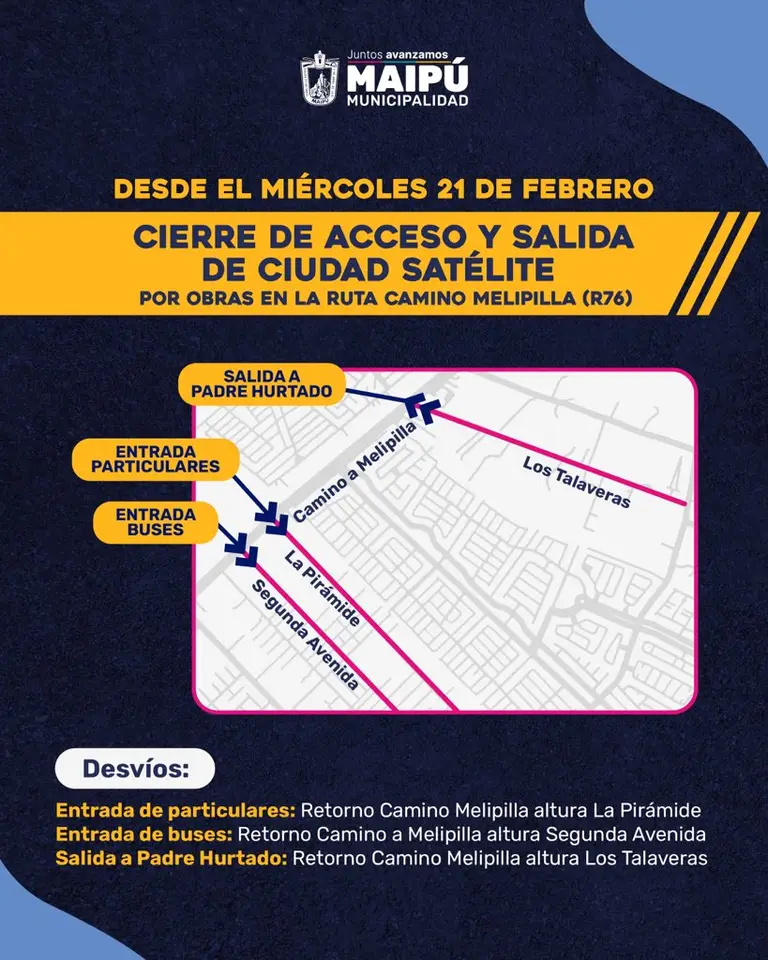 Hoy cierra el acceso y salida de Ciudad Satélite: revisa las vías alternativas