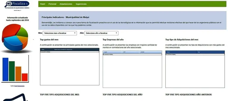 Nuevo sitio web permitirá a vecinos de Maipú poder fiscalizar de forma más eficaz