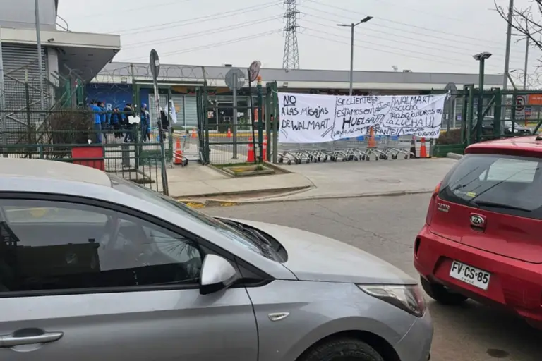 huelga walmart maipu