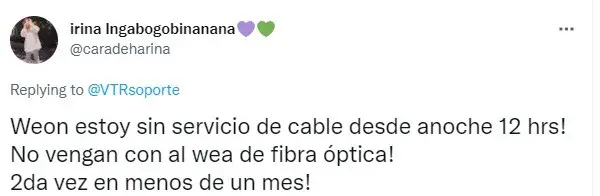 SUBTEL informa corte de fibra óptica para Maipú y otras comunas