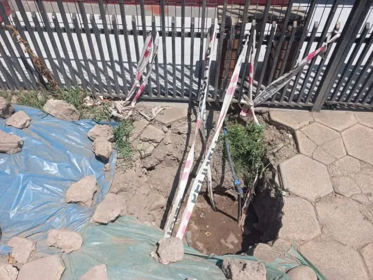 Problemas de filtración en el pasaje Gamo de la Villa Campanario.
