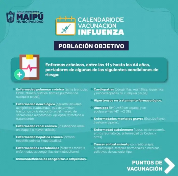 enfermedad crónica influenza
